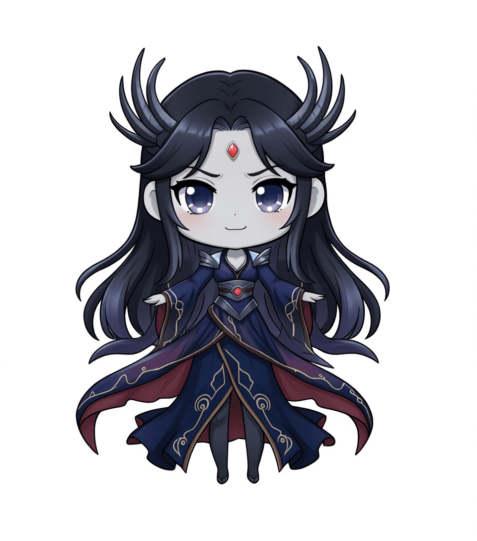 Orc princess chibi
