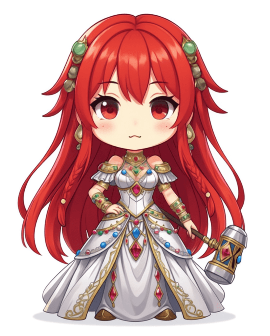 Dwarf princess chibi